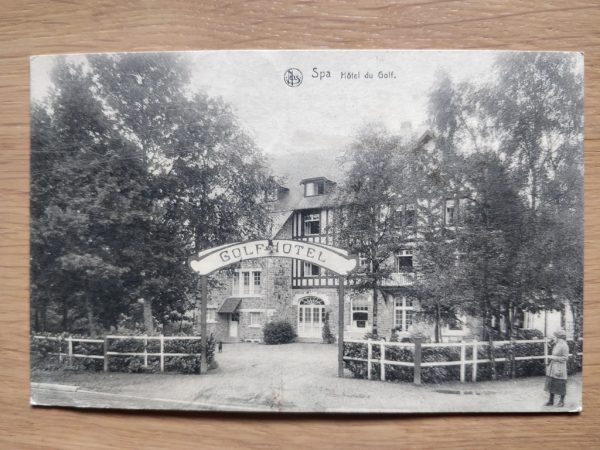 Postcard Spa Hotel de Golf 1925