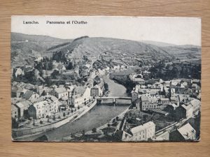 Postcard Laroche Panorama