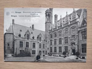 Postcard Bruges Gruuthuuse