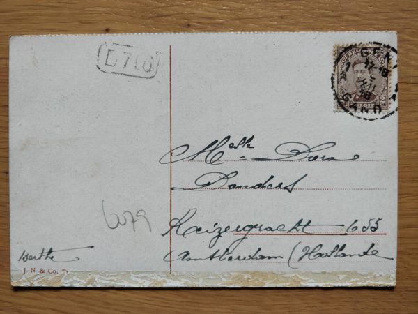 Postcard Gent La Poste - Image 2