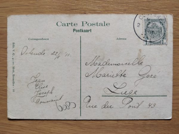 Postcard Ostende Kursaal - Image 2
