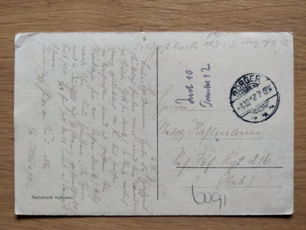 Postcard Houthulst Church - Image 2