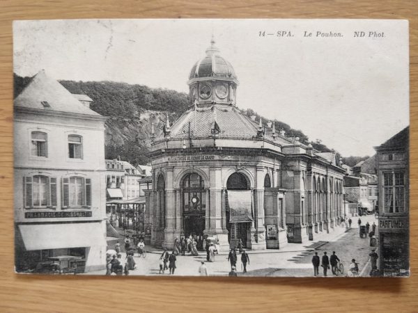 Postcard Spa Pouhon 1912