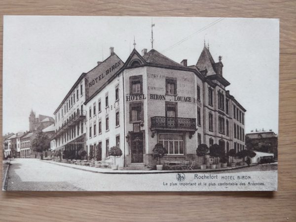 Postcard Rochefort Hotel Biron