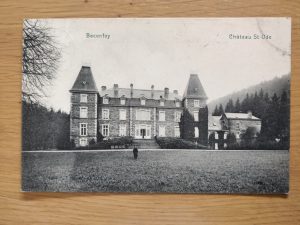 Postcard Baconfoy Cahteau 1909