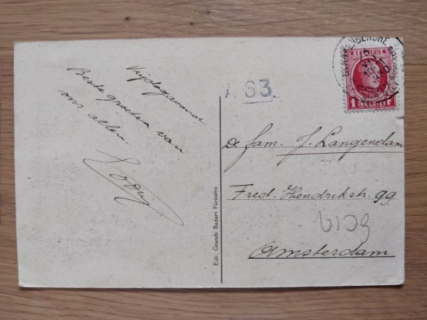 Postcard Blankenberghe Zeedijk - Image 2