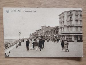 Postcard Knocke La Digue