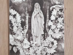 Postcard Oostacker Lourdes 1933