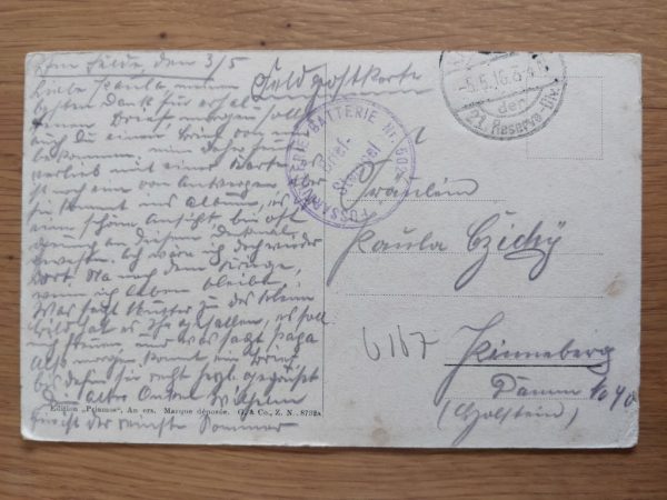 Postcard Anvers  Statue Rubens 1934 - Image 2