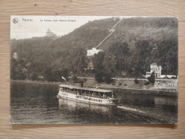 Postcard Namur Bateau