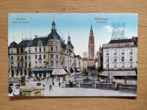 Postcard Anvers Canal au Sucre