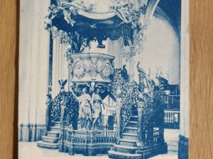 Postcard Anvers La Chaire de la Cathedrale