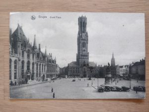 Postcard Bruges Grand Place