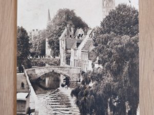 Postcard Bruges Canal 1922
