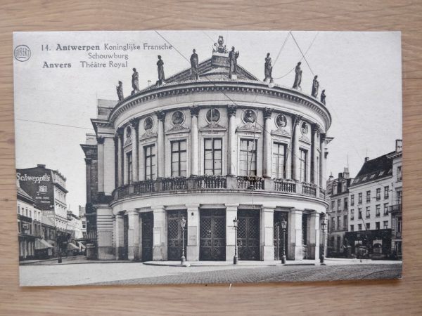 Postcard Anvers Royal Theatre