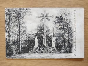 Postcard Scherpenheuvel Calvarieberg 1906