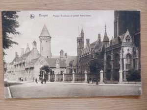 Postcard Bruges Maison Gruuthuse