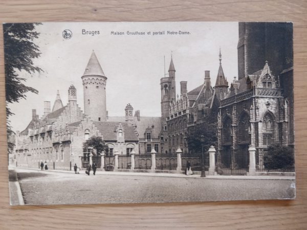 Postcard Bruges Maison Gruuthuse