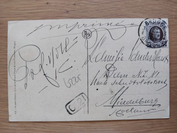 Postcard Bruges Maison Gruuthuse - Image 2