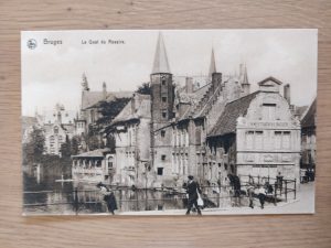 Postcard Bruges Rosaire