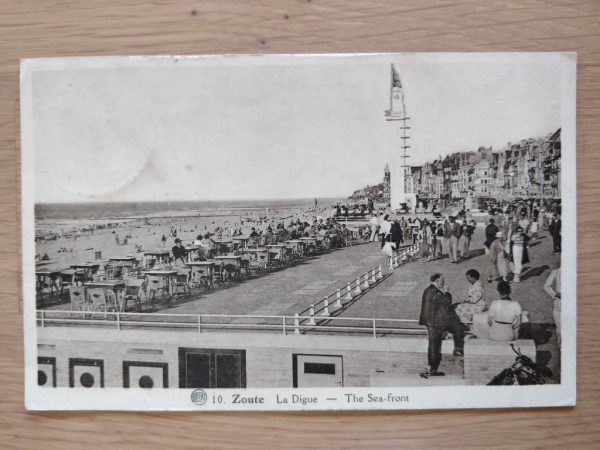Postcard Zoute La Digue
