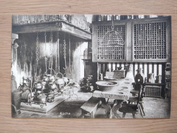 Postcard Landesmuseum Raum 12 Zurich