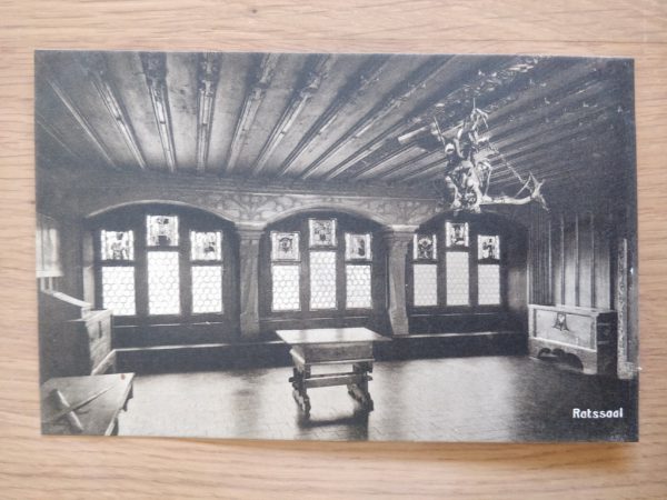 Postcard Landesmuseum Raum 14 Zurich