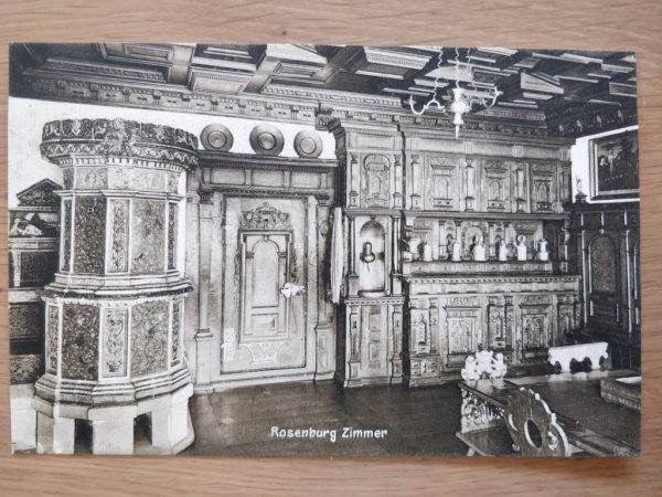 Postcard Landesmuseum Raum 27 Zurich