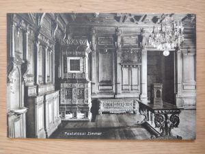 Postcard Landesmuseum Raum 26 Zurich