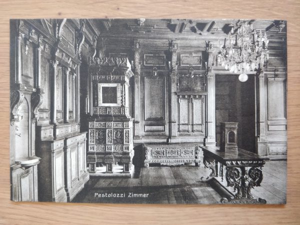 Postcard Landesmuseum Raum 26 Zurich