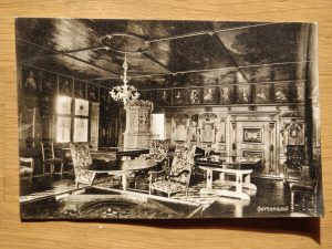 Postcard Landesmuseum Raum 45 Zurich