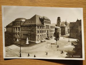 Postcard Freiburg University