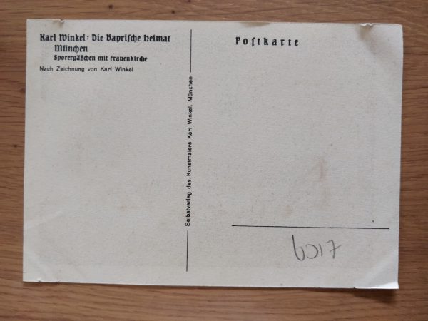 Postcard Karl Winkel Munich - Image 2