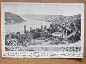 Postcard Blick auf Boppard 1907