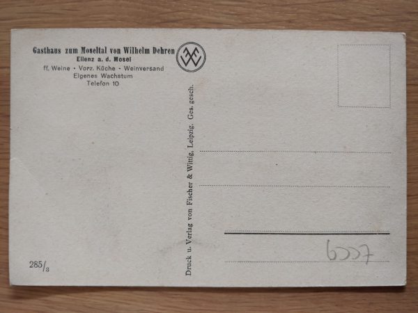 Postcard Gasthaus zum Moseltal - Image 2