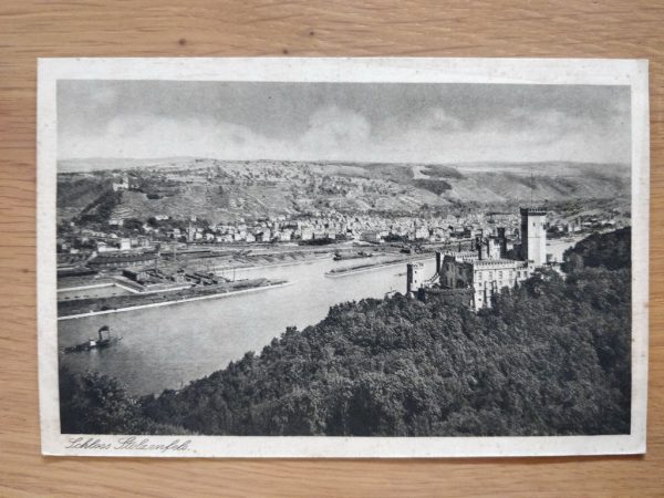 Postcard Schloss Stolzenfels Rhein