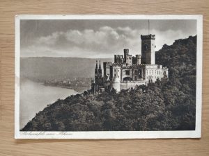Postcard Schloss Stolzenfels Rhein