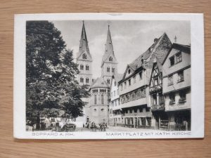 Postcard Boppard Church