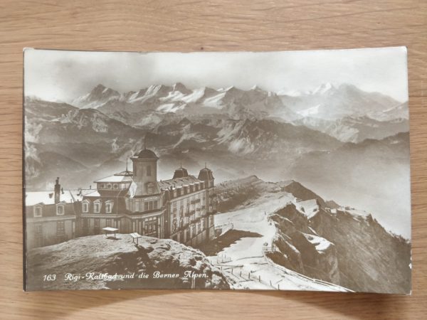 Postcard Rigi Kaltbad Berner Alpen