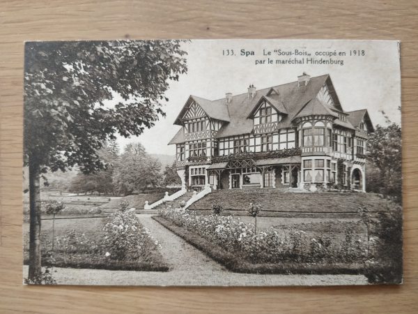 Postcard Spa Hindenburg