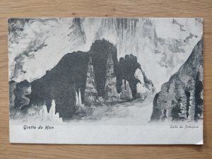 Postcard Grotte de Han