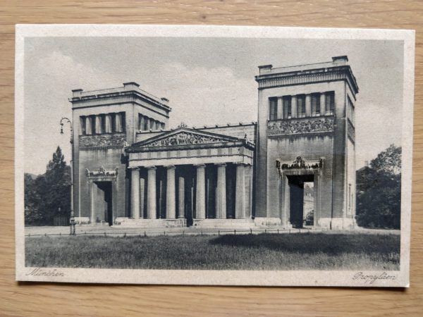 Postcard Munich Propylaea