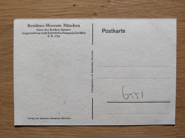 Postcard Munich Residenz - Image 2