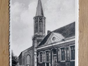 Postcard Kemzeke Church