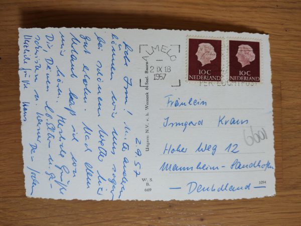 Postcard Almelo Sluiskade - Image 2