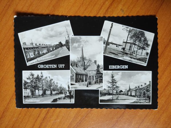 Postcard Ansichtkaart Eibergen Groeten uit 5 Kartel
