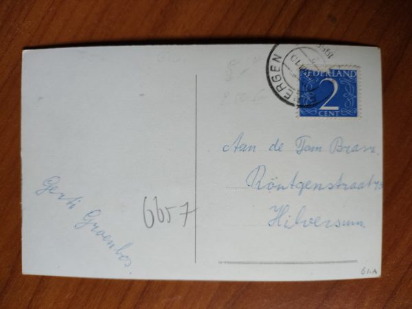 Postcard Ansichtkaart Eibergen Groeten uit 6 Glad - Image 2
