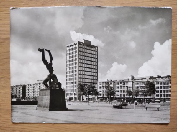 Postcard Ansichtkaart Rotterdam verwarde Stad