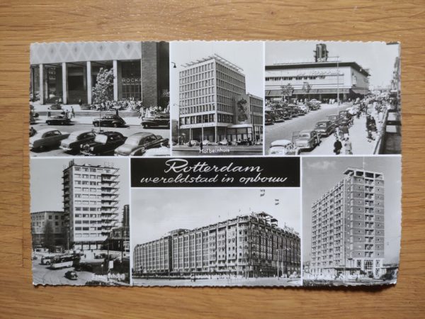 Postcard Ansichtkaart Rotterdam Wereldstad