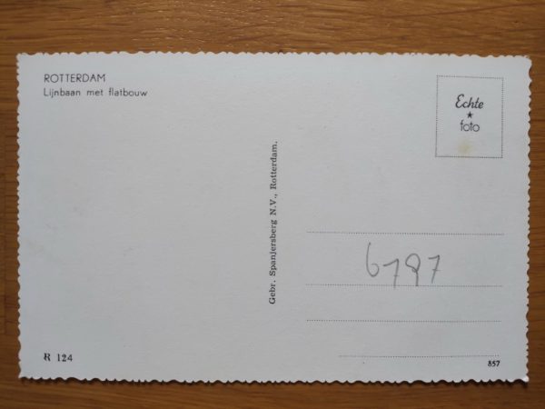 Postcard Ansichtkaart Rotterdam Lijnbaan - Image 2